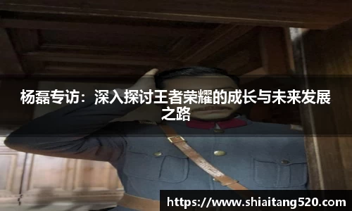 杨磊专访：深入探讨王者荣耀的成长与未来发展之路