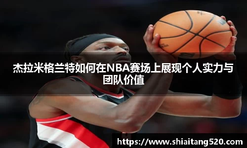 杰拉米格兰特如何在NBA赛场上展现个人实力与团队价值